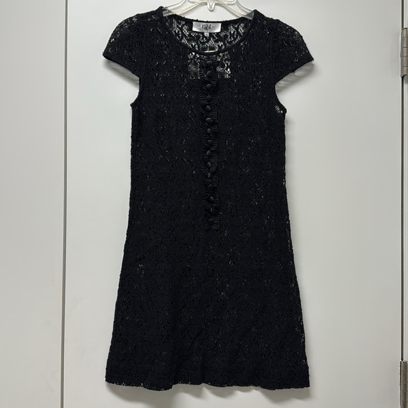 Lace Pattern Mini Dress - Picture 4 of 4